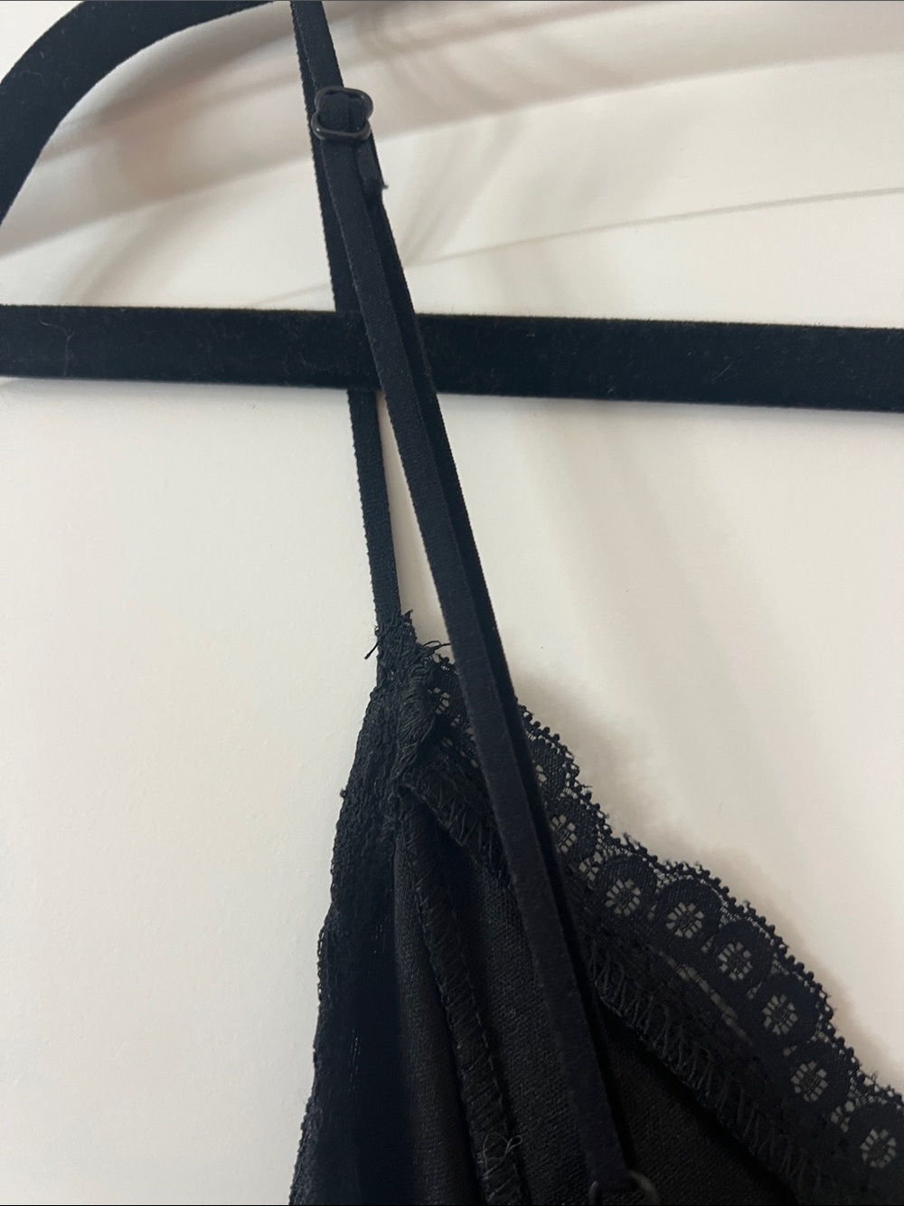 Aqua Black Lace Maxi Slip Dress - Picture 5 of 6